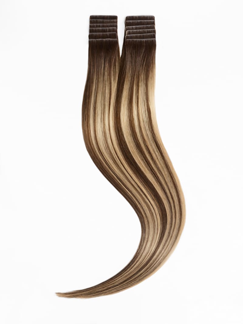 16" Invisible Tapes - Colour #Tawny Brown (Root Glaze)