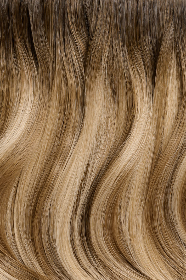 22" Invisible Tapes - Colour #French Bronde (Root Glaze)