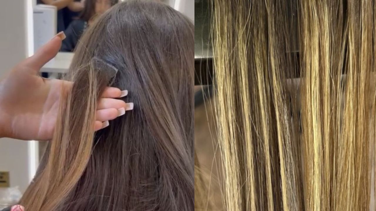 How to colour Tape Hair Extensions