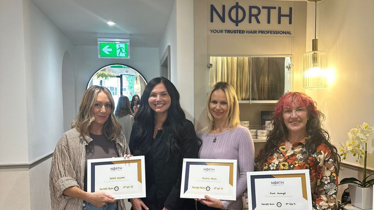 Learn the Importance of Professional Placement of Tape Hair Extensions and Why Attending an Endorsed Course creates a seamless blend and returning clients