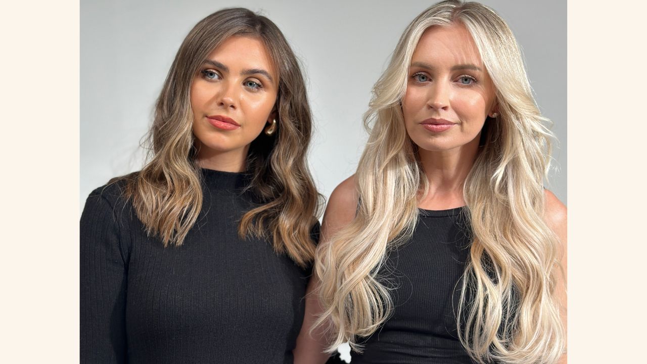 How to achieve voluminous hair when wearing tape extensions