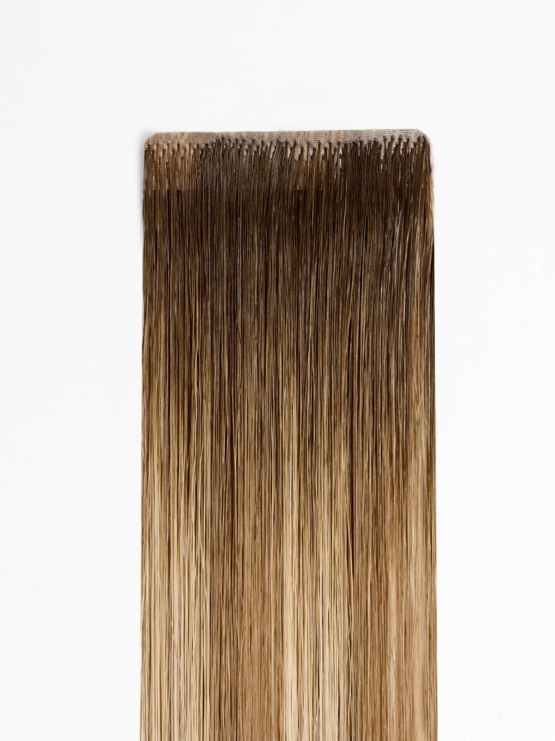 16" Invisible Tapes - Colour #French Bronde (Root Glaze)
