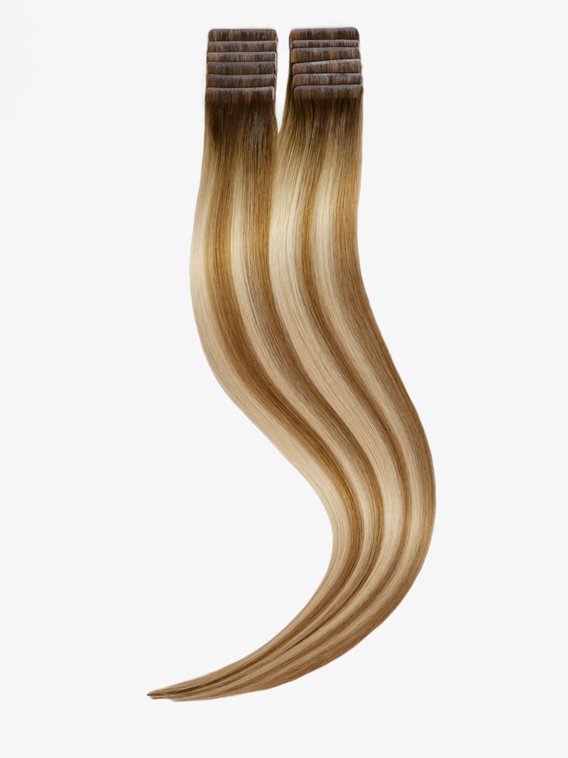 20" Invisible Tapes - Colour #French Bronde (Root Glaze)