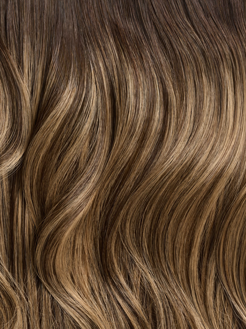 18" Root Glaze Original Weft - Colour #Tawny Brown