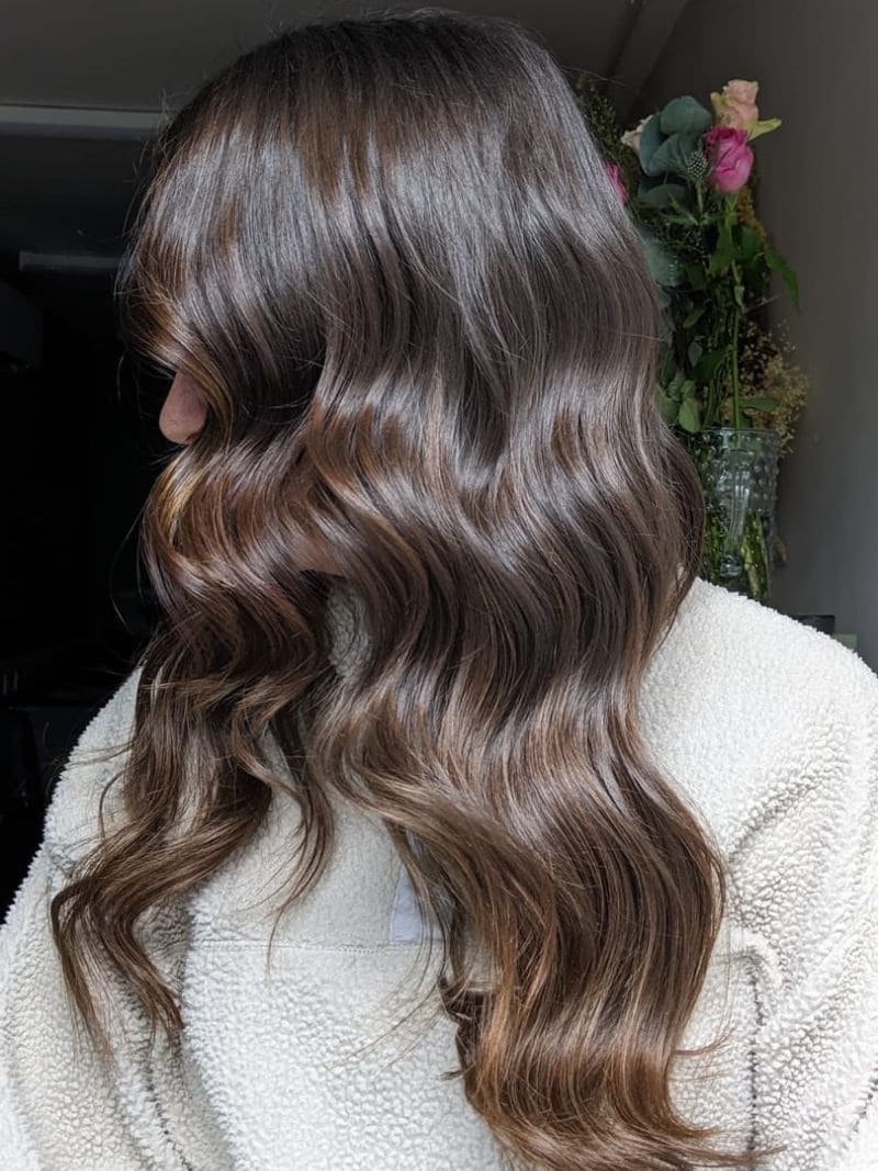 Colour #R2-2/5 (Expensive Brunette) ~ Tape Hair Extensions