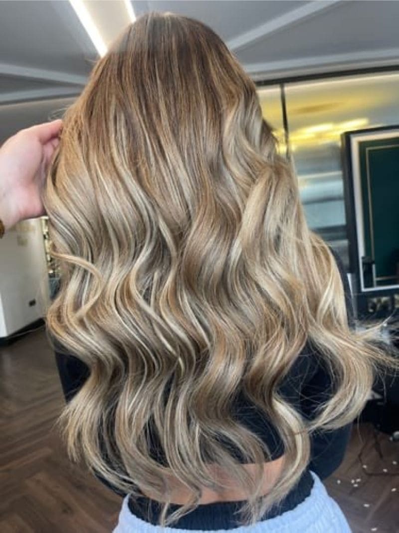 Colour #R8-18/22 (French Bronde) ~ Tape Hair Extensions
