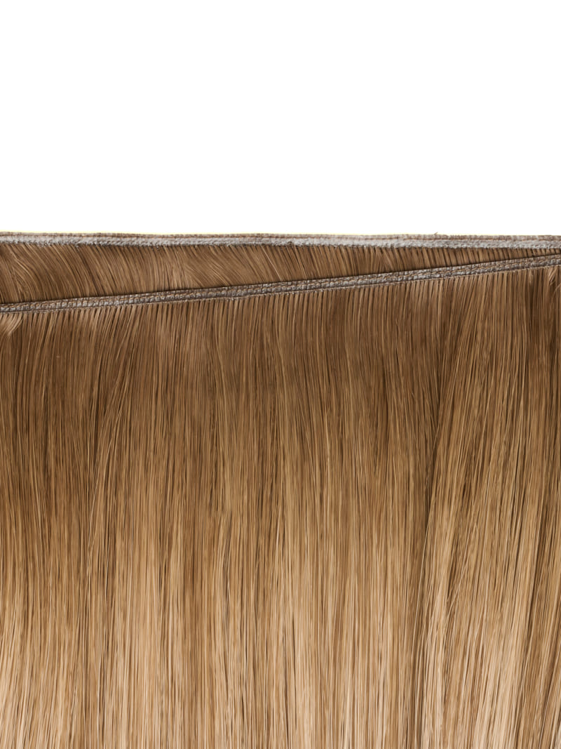 18" Root Glaze Invisible Weft - Colour #Bronzed Sand