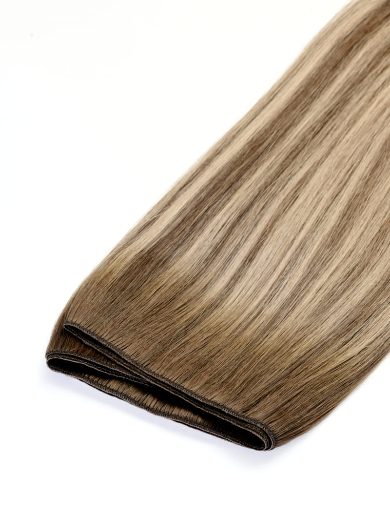 22" Root Glaze Original Weft - Colour #Teddy Bronde