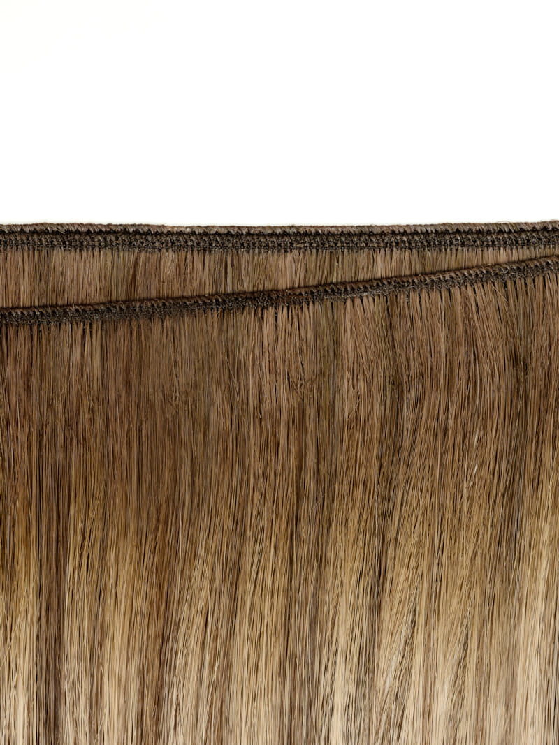 22" Root Glaze Original Weft - Colour #Teddy Bronde